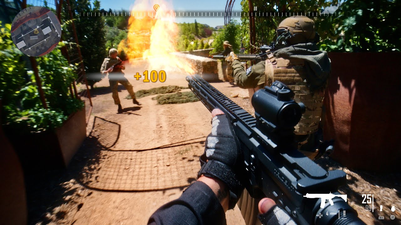 Frame from Modern Warfare 3 in Real Life, made with devinsupertramp